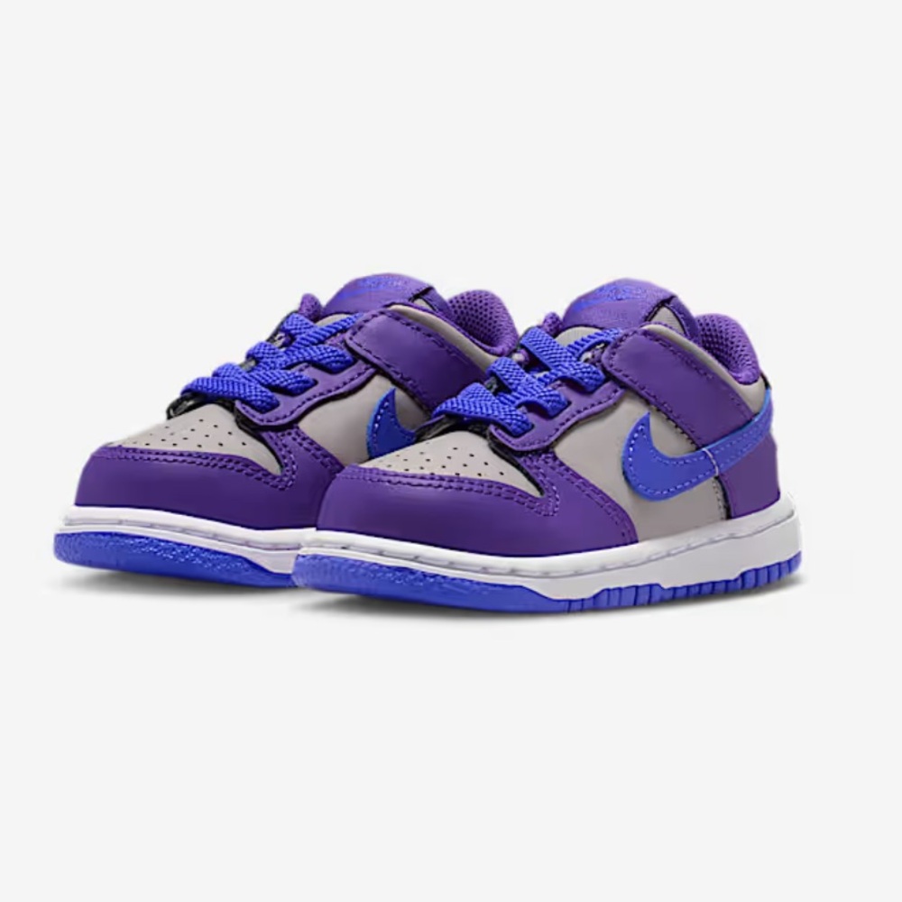 Nike Dunk Low Toddler Shoes Purple